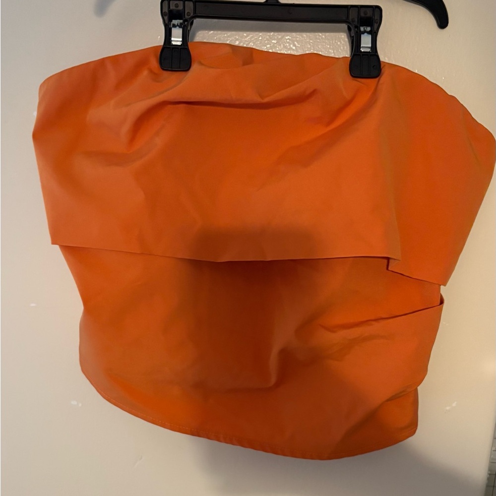 NWOT SHEIN Bold Orange Tube Top